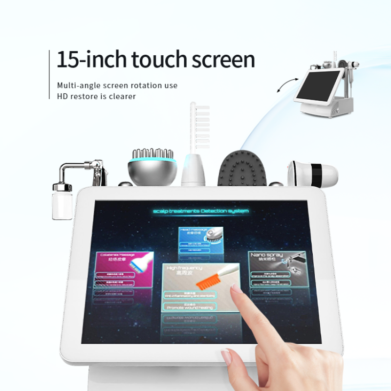 AI Hair Scalp Analyzer Machine Manufacturer - 5-in-1 Restoration USB LED