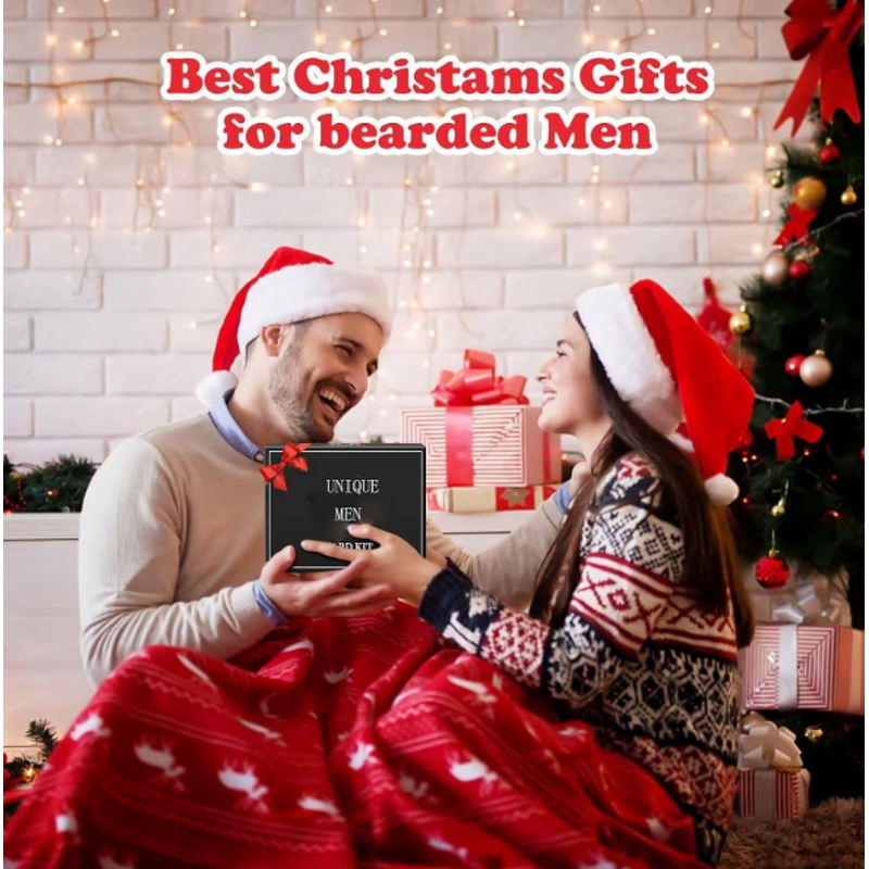 Beard Grooming Kit Manufacturer - Beard Grooming Kit All Natural Beard Oil Balm Orange Comb Roller Christmas Gift