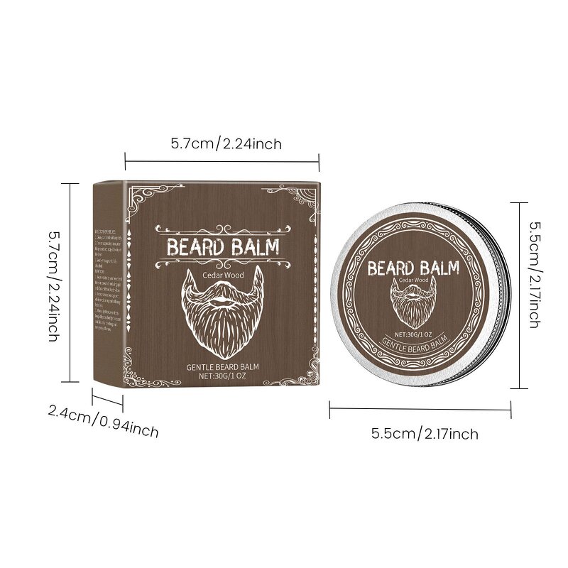 Beard Balm Manufacturer - Natural Organic Beard Balm Private Label Men's Sideburns Care Cream