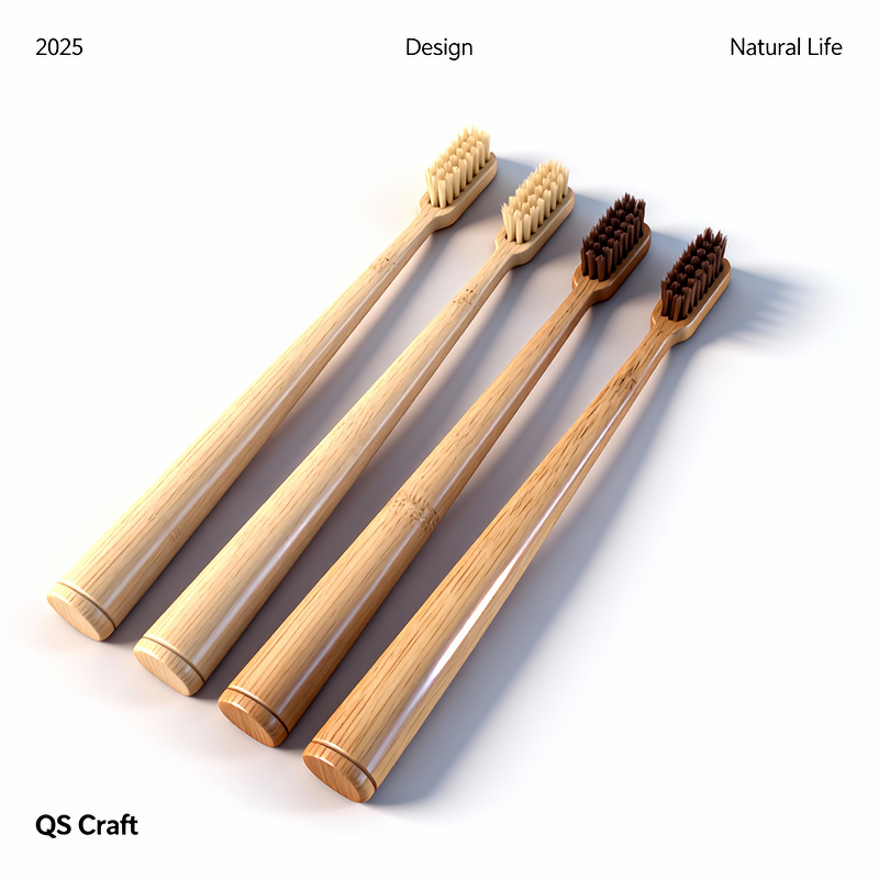 Toothbrush Manufacturer - Hot Selling Custom Private logo High Quality Wooden Travel Hard Bristle Adult