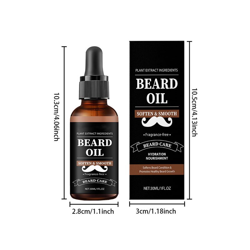 Beard Oil Manufacturer - Private Label Natural Organic Professional 100% Natural Organic Vegan Softens Strengthens