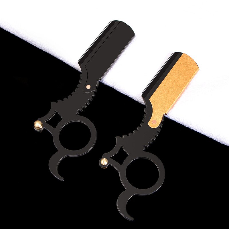 Shaving Razor Manufacturer - Personalize Stainless Steel Half Blade Metal Holder Salon