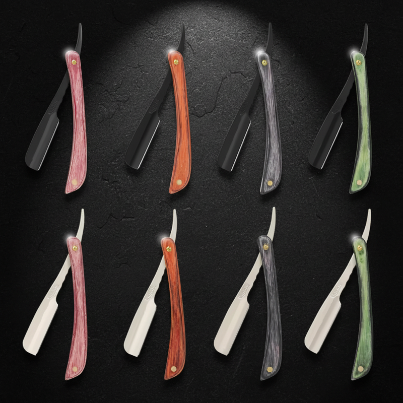 Shaving Razor Manufacturer - Professional Men's Hair Beard Styling Wooden Handle