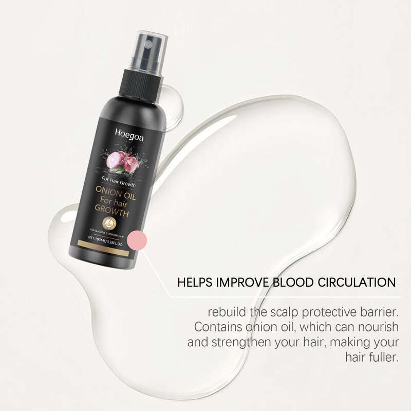 Hair Growth Spray Manufacturer - Private Label Organic Onion Oil Fast Hair Growth
