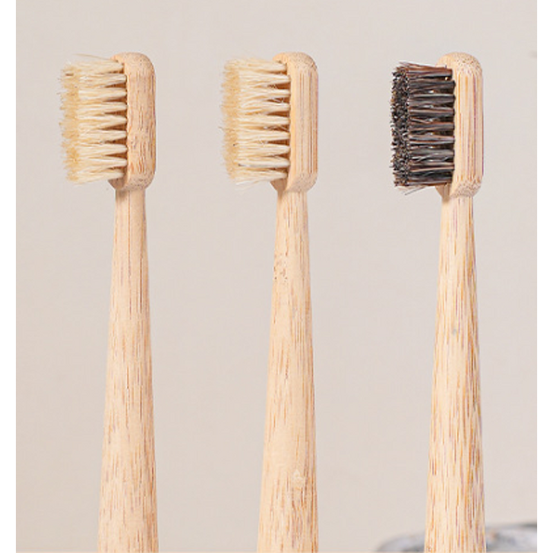 Toothbrush Manufacturer - Custom Bamboo Manual Medium Stiff Bristles Joint Handle Organic