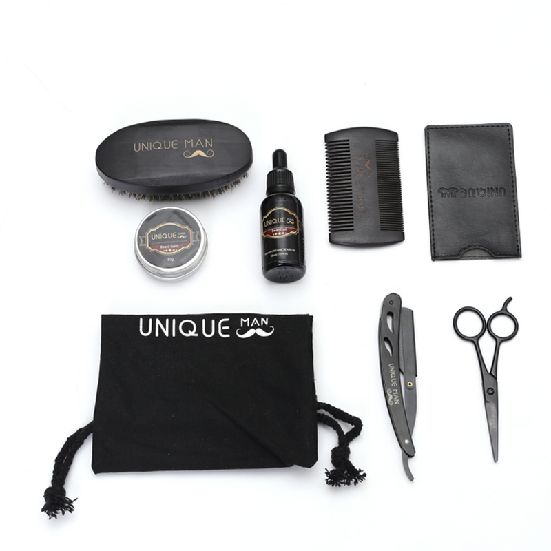 Beard Grooming Kit Manufacturer - Wholesale Private Label High Quality Eco-Friendly Men