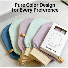 Bath Glove Manufacturer - Custom Package Wholesale Viscose Morocco Exfoliate