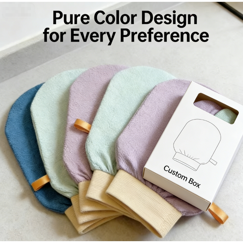 Bath Glove Manufacturer - Custom Package Wholesale Viscose Morocco Exfoliate