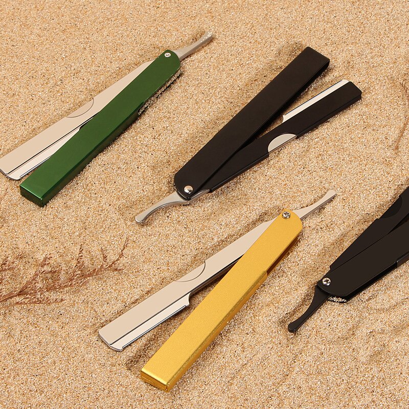 Shaving Razor Manufacturer - OEM Straight Edge Stainless Steel Blades Wood Handle Single Blade