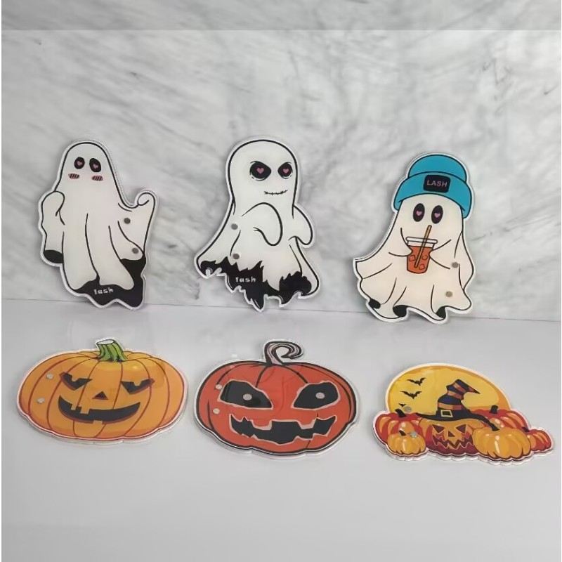 Lash Plate Manufacturer - Wholesale Christmas Halloween Acrylic Magnetic Tile