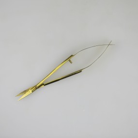 Micro Scissor Factory - OEM Black Stainless Steel Pointed Tip Cuticle Scissor