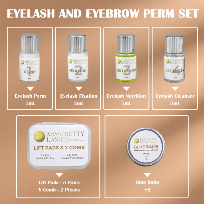 Lash Perm Kit Supplier - OEM Best Quality Lamination Lifting with Glue