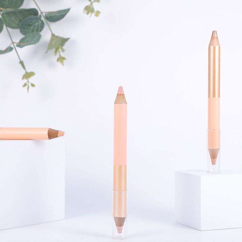 Highlighter Pen Factory - OEM Double Ended Brow Bone Mineral Makeup Enhancer