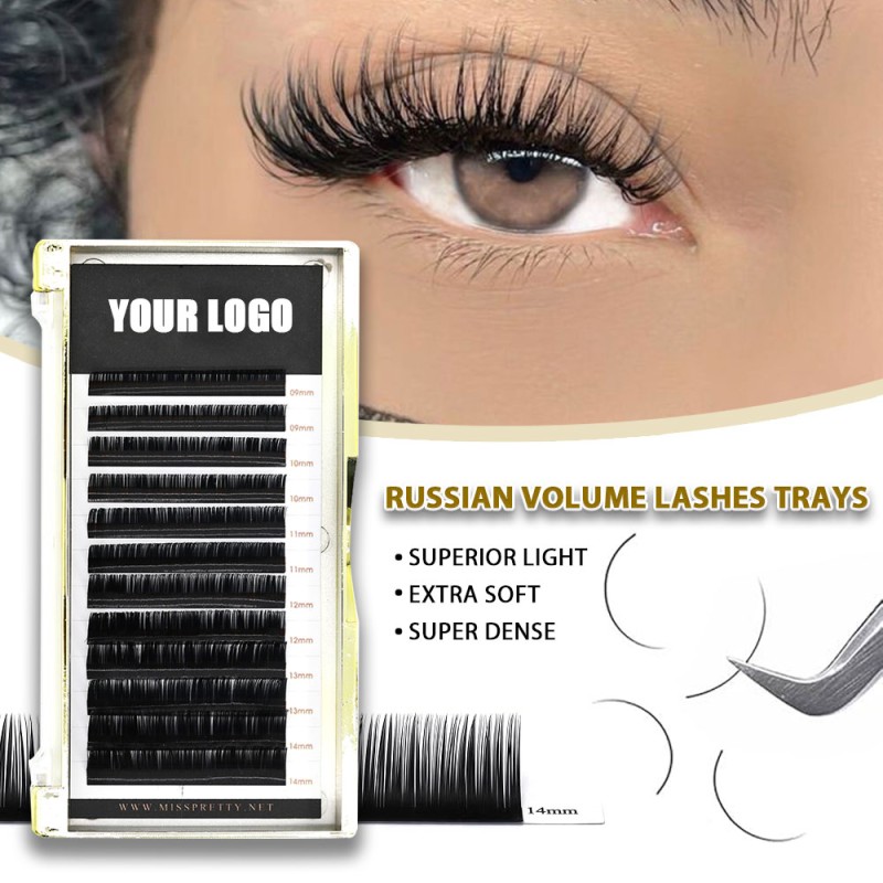 Eyelash Extension Factory - Wholesale Custom 2D-5D Mesh C Curl Hand woven