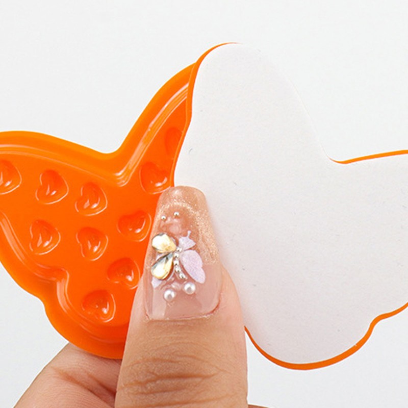 Lash Glue Tray Factory - Wholesale Colorful Butterfly PVC Holder Pallet