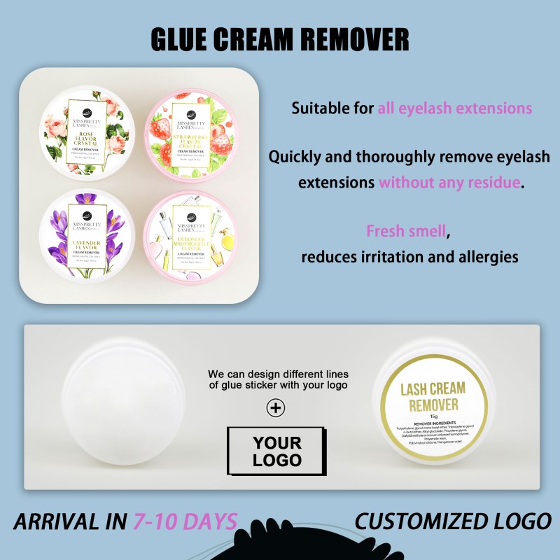Eyelash Glue Remover Factory - OEM Fast Safe Cream Remover Easy Clean