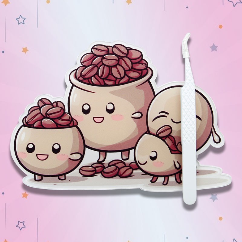 Lash Tile Factory - OEM Customizable Colorful Laser Acrylic Magnetic