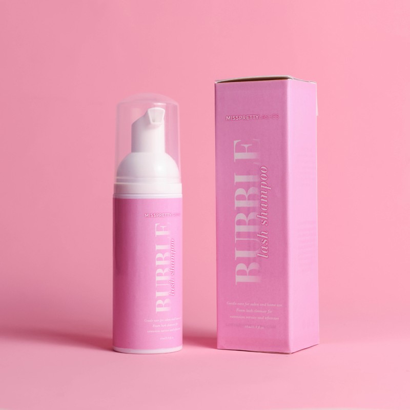 Lash Wash Supplier - OEM 60ml Natural False Eyelash Bulk Cleaning Foam