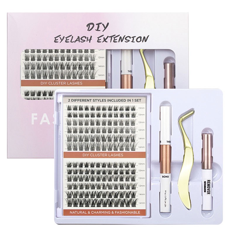 Eyelash Extension Factory - Wholesale Handmade Individual Cluster Mink DIY