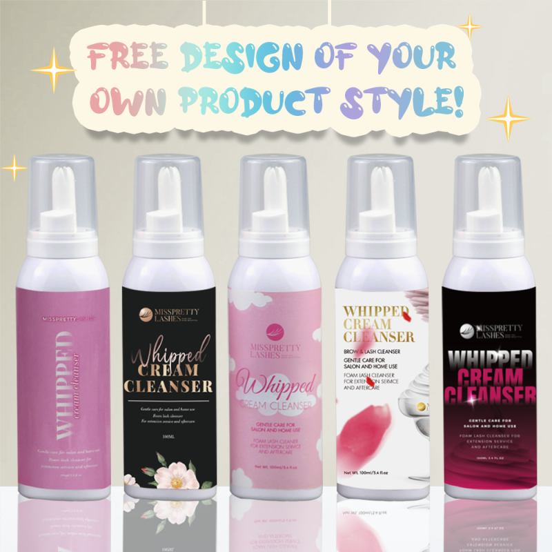 Lash Cleanser Kit Manufacturer - OEM Whipped Cream Shampoo Bath Professional