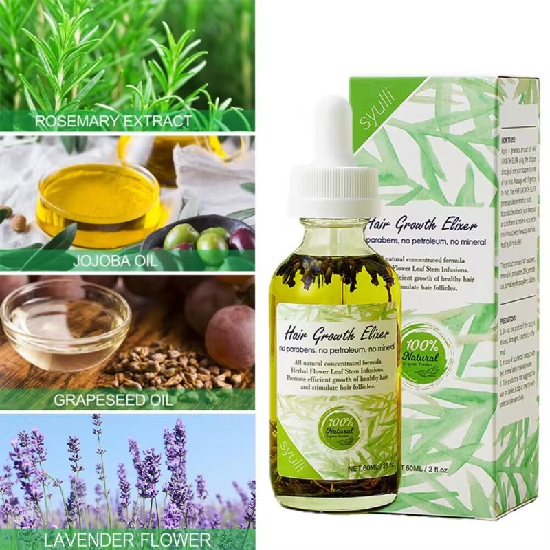 Scalp Care Manufacturer - Private Label 100% Natural Herbal Rosemary Castor Oil