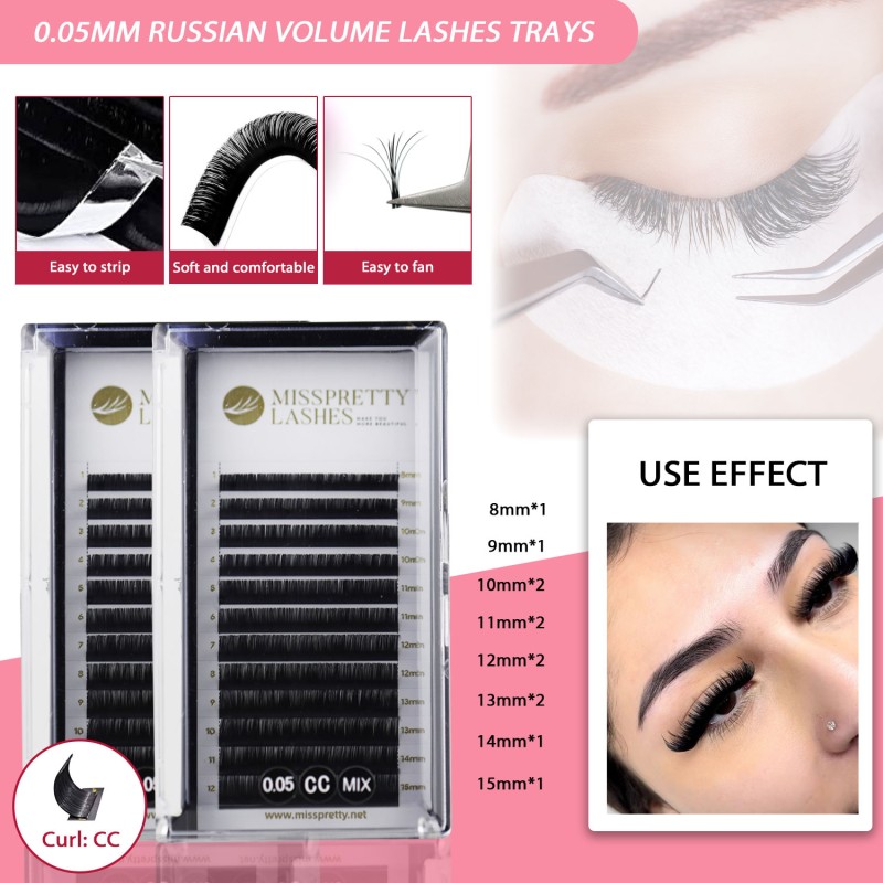 Individual Eyelash Supplier - Wholesale Factory Custom Korea PBT Soft Lashes