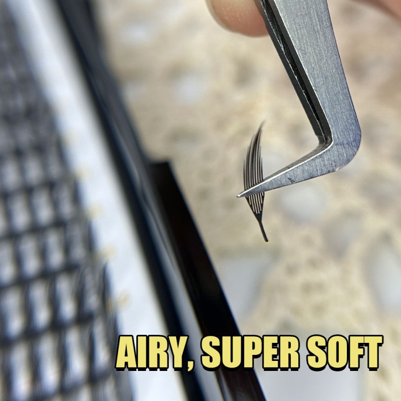 Eyelash Extension Supplier - OEM Individual Anime Comic Spire Korean PBT Fiber