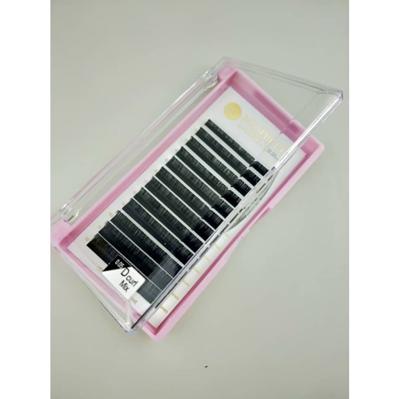 Eyelash Extension Factory - OEM Black Cashmere Mink Silk Full Strip Volume