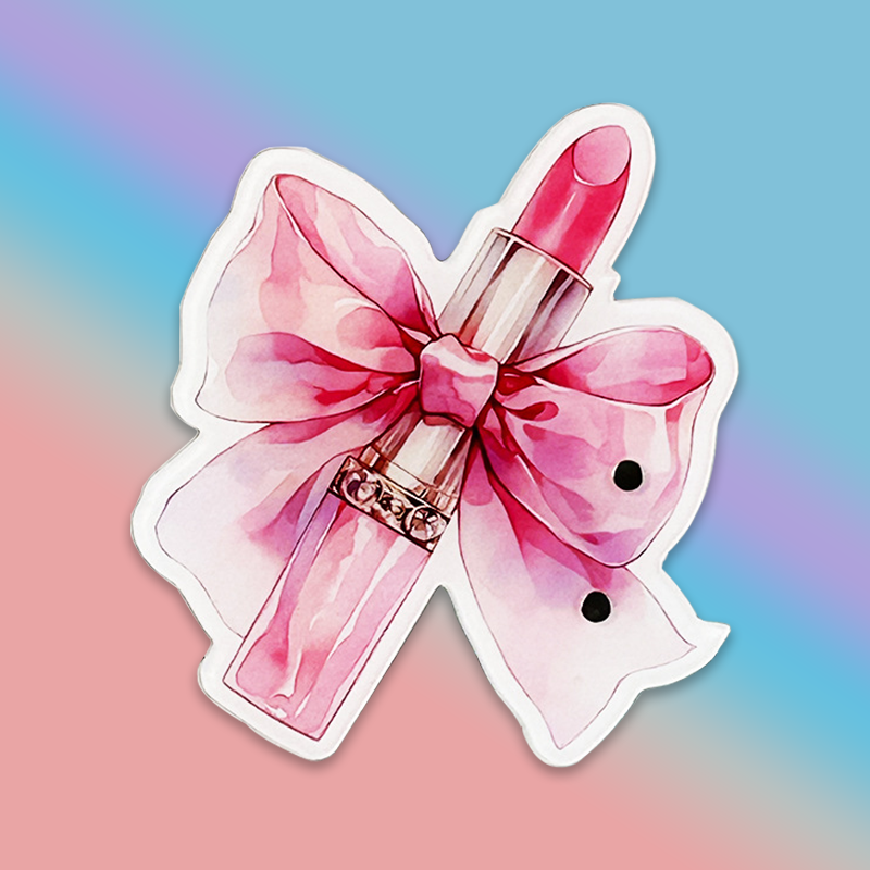 Lash Pallet Supplier - OEM Custom Logo Iridescent Rose Bow Laser Tile