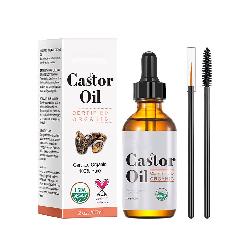Castor Oil Manufacturer - OEM Organic Cold Pressed Hexane Free Hair Growth