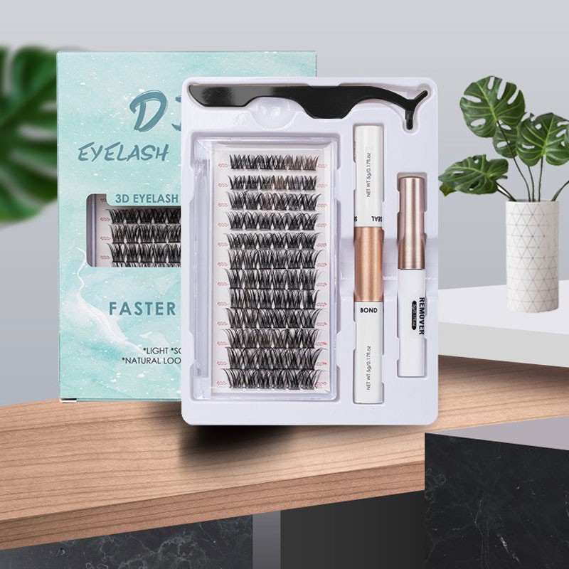 Eyelash Extension Kit Factory - OEM 45 Clusters Personalized Cluster Lashes