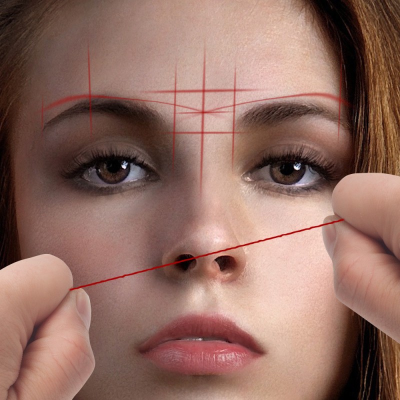 Microblading Thread Manufacturer - OEM 30m Pre Inked Eyebrow Mapping String
