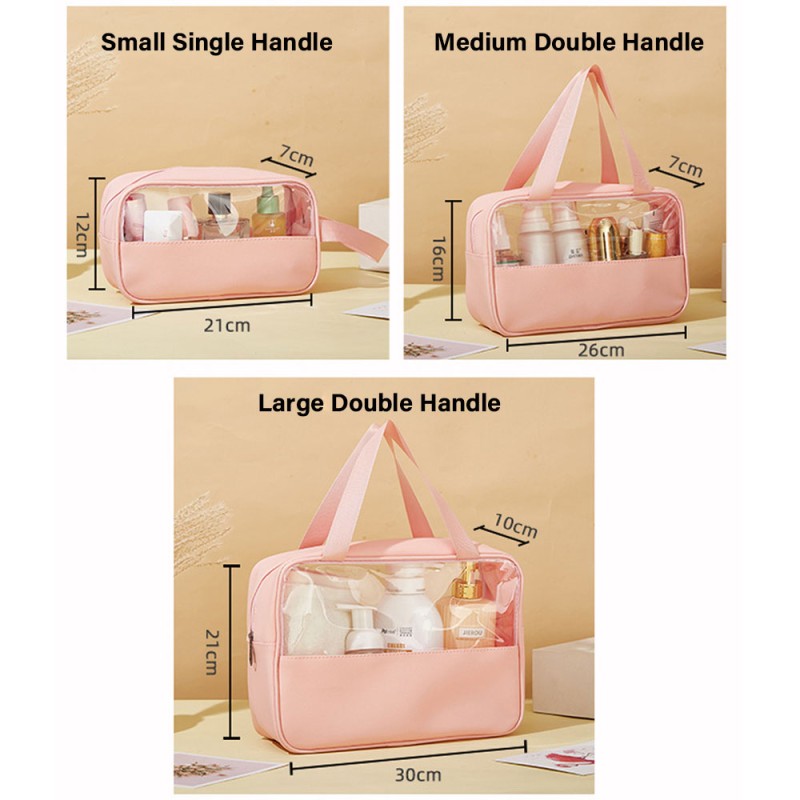 Toiletry Bag Supplier - Wholesale Large Capacity Portable Transparent PVC