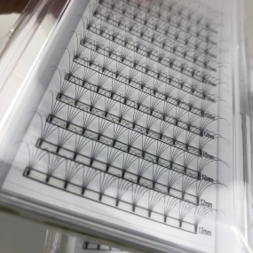 Premade Fans Supplier - OEM Luxury 2D-10D 0.05-0.10mm C-LM Curl Short