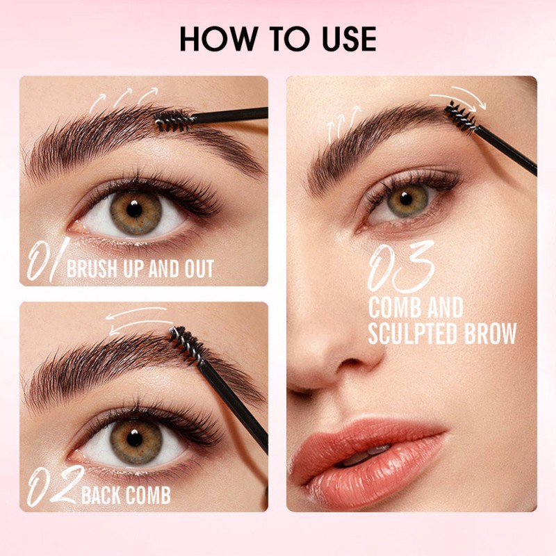 Eyebrow Gel Supplier - OEM New Arrival Organic Long Lasting Sculpting Pomade