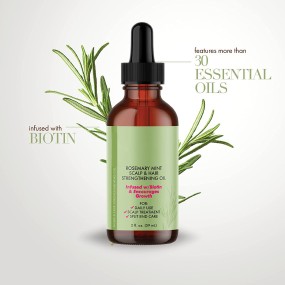 Hair Oil Supplier - Wholesale 59ml Rosemary Essential Oil Scalp Care