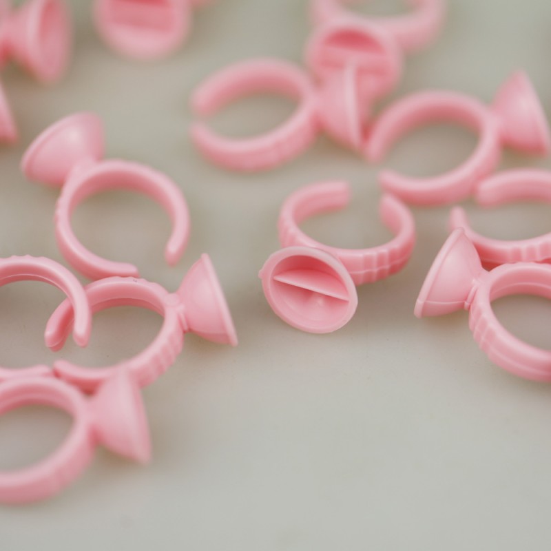 Lash Tool Supplier - OEM 3D Mink Easy Fan Blooming Adhesive Rings