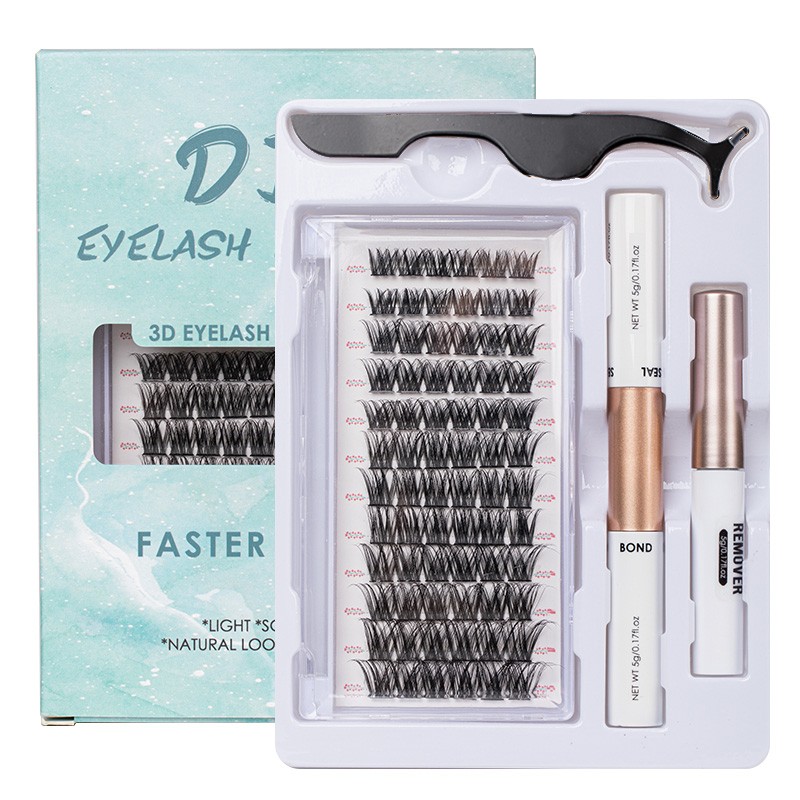 Eyelash Extension Factory - Wholesale 3D Fluffy Mink Human Hair Colorful