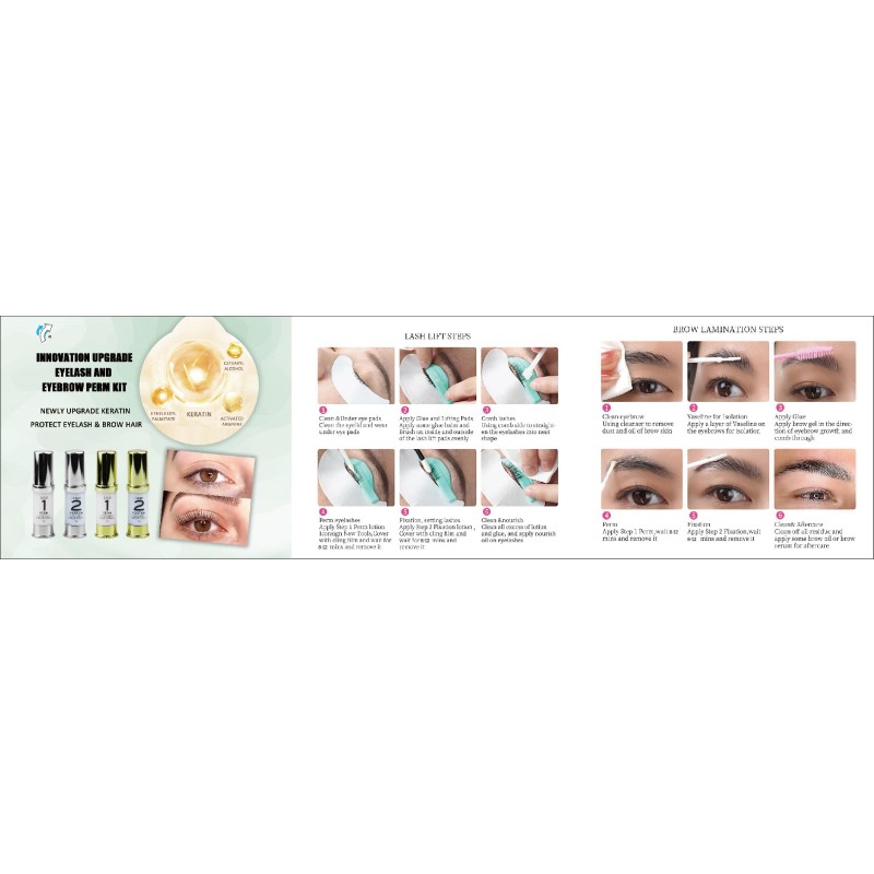 Lash Brow Lift Supplier - OEM Safe Keratin Formula 3-4 Minute Fast Lift
