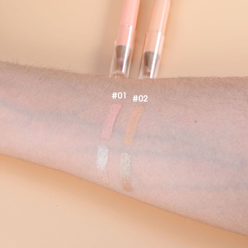 Highlighter Pen Factory - OEM Double Ended Brow Bone Mineral Makeup Enhancer