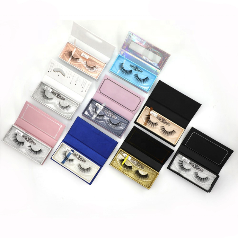 Eyelash Vendor Factory - OEM Natural Fluffy Faux Mink 3D Wholesale Box