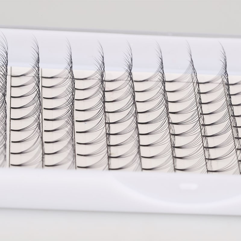 Eyelash Extension Supplier - OEM Short Root 6D Black 0.07mm BC Curl