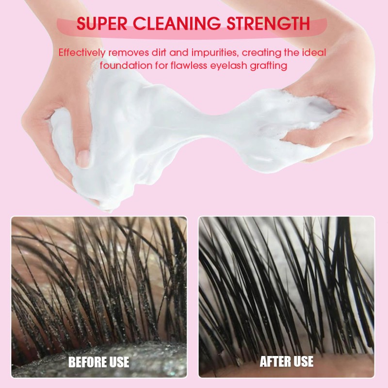 Lash Cleanser Factory - OEM Vegan Cruelty Free No Tear Foam Cleaner