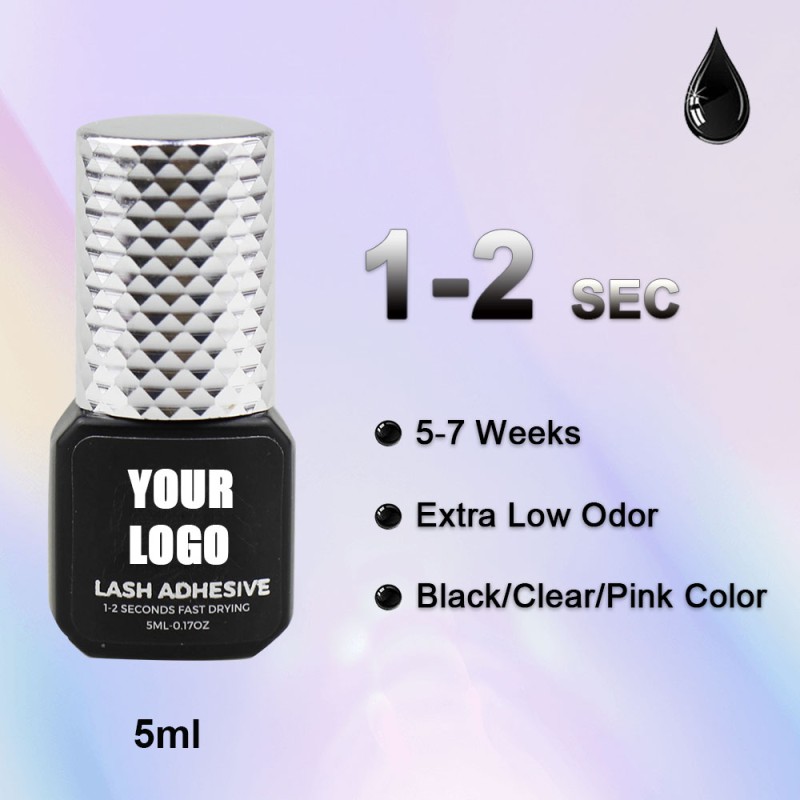 Eyelash Glue Manufacturer - Private Label Waterproof Strong Hold Black Adhesive