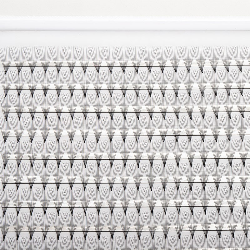 Eyelash Extension Factory - OEM 10D Apical Root 0.07 Base Fan Cluster