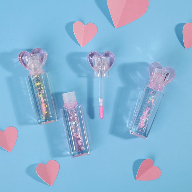 Lip Gloss Supplier - Wholesale Vegan Heart Shape Color Changing Magic Oil