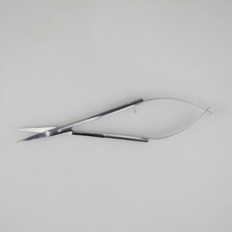 Micro Scissor Factory - OEM Black Stainless Steel Pointed Tip Cuticle Scissor