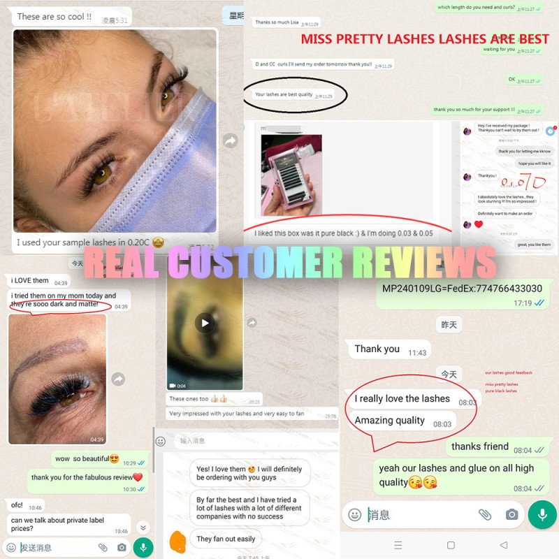 Individual Eyelash Supplier - Wholesale Factory Custom Korea PBT Soft Lashes