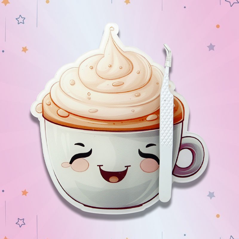 Lash Tile Manufacturer - OEM Customizable Acrylic Magnetic Coffee Cake