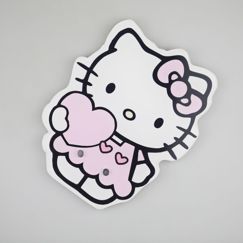 Lash Plate Factory - OEM White Acrylic Hello Kitty Magnetic Extension Tile